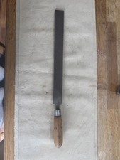 Vintage Bedford File With Wooden Handle Tool