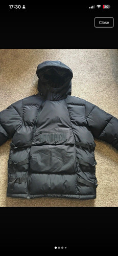 Hoodrich black puffer jacket - puffer,