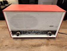Ekco U353 Valve Radio Red And