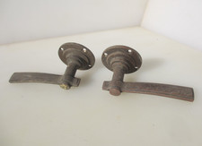 Antique bronze lever door - antique,