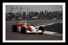 Ayrton Senna Autograph Signed