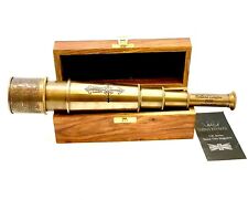 Vintage Pirate Telescope 46.5 cm – Antique Hand Extending Naval Dollond London