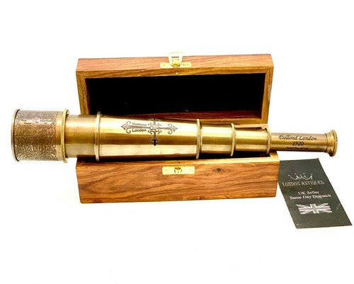 Vintage pirate telescope - vintage,