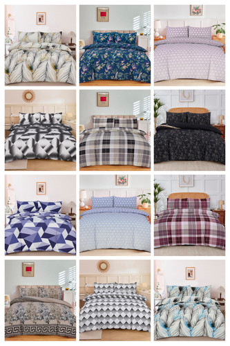 Printed duvet set quilt - printed, cover