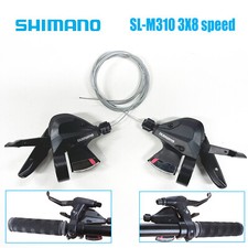 Shimano Bike Shifter Lever SL-M310 3/8/24 Speed Gear Lever W/ Cable for Cycling