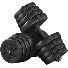 30KG Dumbbells Adjustable Pair of Dumbbell Set Gym Hand Weights for Home Fitness