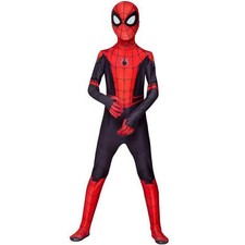 Kids Spiderman Cosplay Costume Boys Marvel superhero Fancy Dress Party Jumpsuit