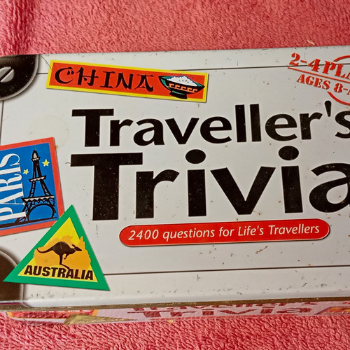 Trivial pursuit travelers - trivial,
