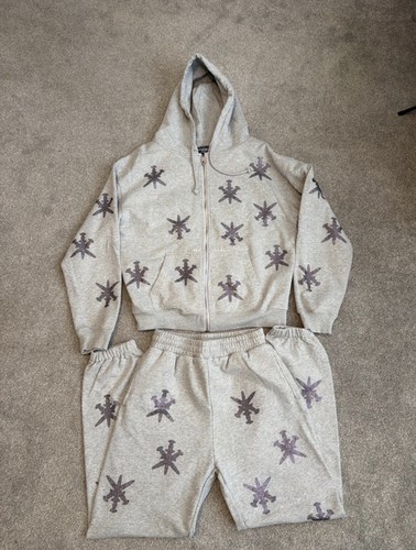 Unknown rhinestone tracksuit - unknown,