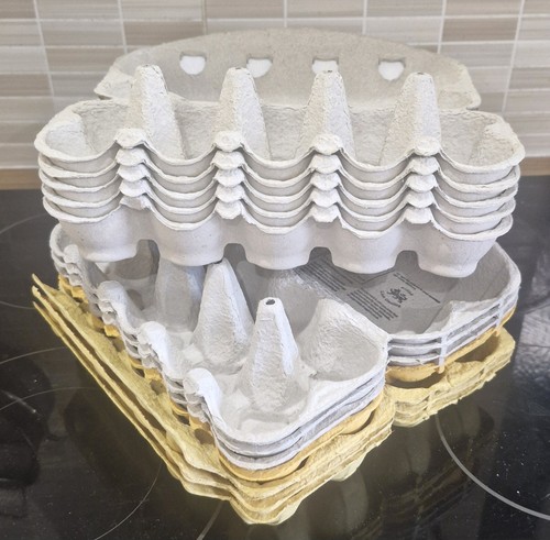 Egg boxes recycled - 12,