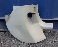 BMW E46 Convertible Front Driver Side Right Side Footwell Bonnet Pull Trim Grey