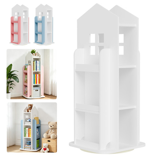 360 rotating bookshelf - 360°,