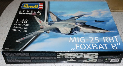 Revell 03931 mig 25 rbt - 1/48,