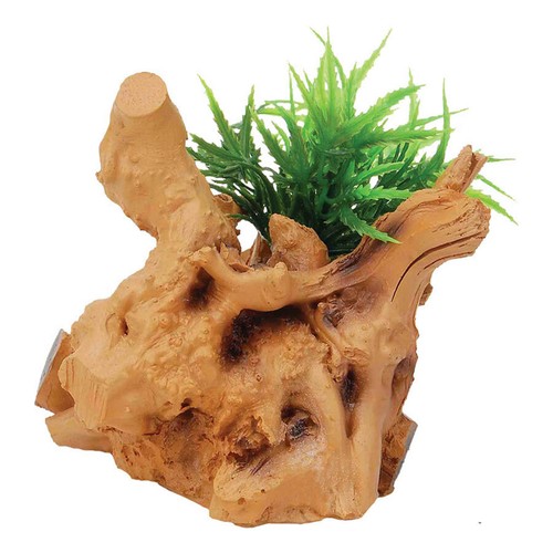 Repstyle driftwood with plant - driftwood,