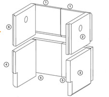 STOVAX RIVA F40 FREESTANDING
