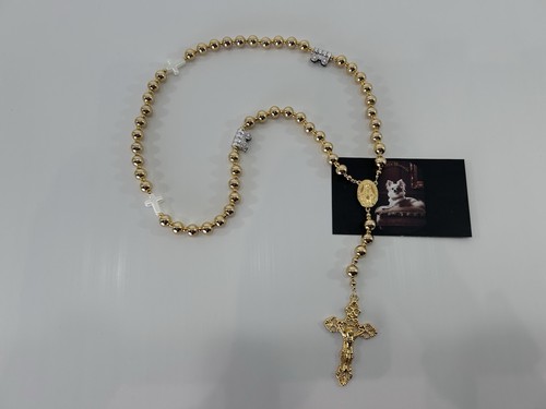 Handmade gold metal bead - handmade,