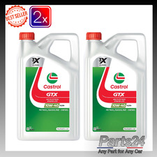 2x Castrol GTX 10W-40 A3/B4