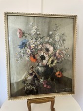 Vintage 1950s Still Life Print