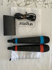 SINGSTAR Wireless Microphones PS2 PS4 NOVA GERAÇÃO PS3 Portugal Free Region