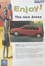 Seat Large UK Brochure 1997 Ibiza Cordoba Inca Alhambra Toledo Arosa