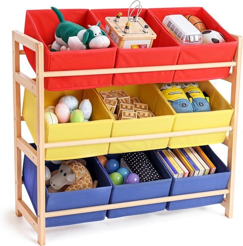 Tier toy storage unit - 3-tier,
