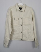 Next Womens Denim Ecru Cotton