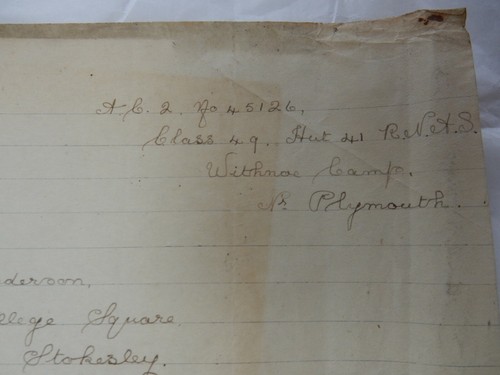 Frederick william baines - baines, ww1