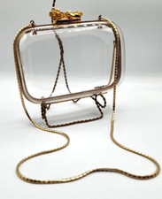 VINTAGE Judith Leiber Clear