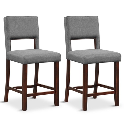 Upholstered linen grey - linen,