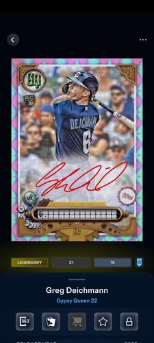 Topps bunt gypsy queen greg - bunt, 22