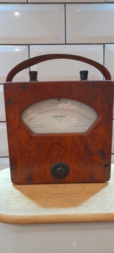 Vintage amp metre - amp, lovely