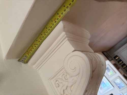 Plaster corbels pair - corbels,