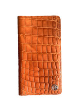 STEFANO RICCI Wallet and Card Holder, Crocodile Leather RRP £2k Authentic