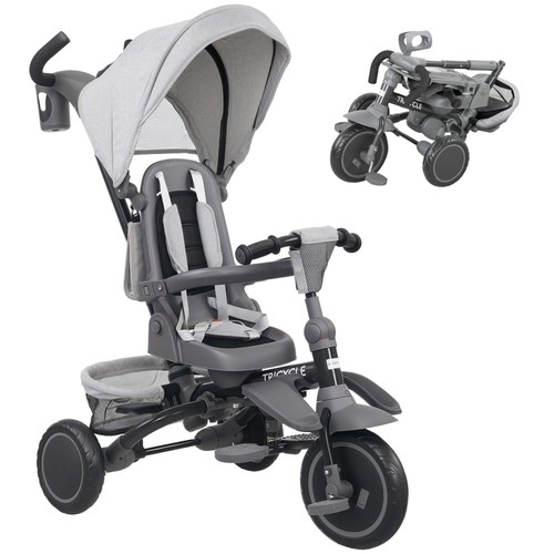 Foldable kids trike - foldable,