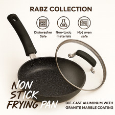 Non Stick Frying Pan Glass Lid