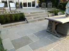 Sample of Umbrian / Jaipur Limestone Paving Tiles