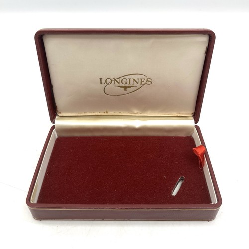 Longines box leather watch - leather,