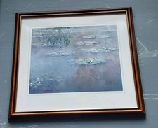 Monet Waterlilies Framed