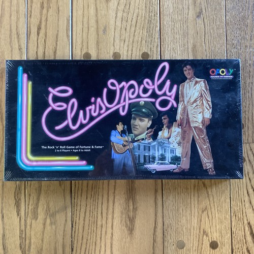 Monopoly elvisopoly board - monopoly,