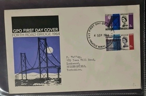 1964 forth road bridge - gb, bridge"
