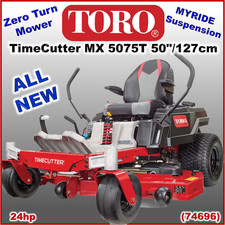 Toro MX5075T Zero Turn 50"/127cm Ride On Mower Lawnmower Garden Tractor Mulcher