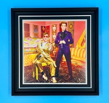 Elton John Signed Photo Framed