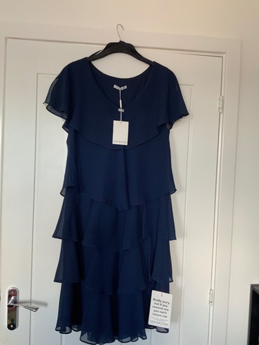 Gina bacconi layered chiffon - gina,