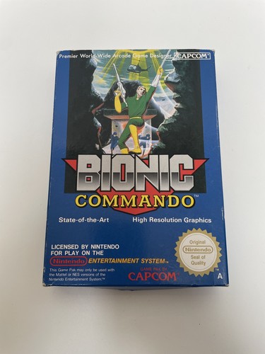 Bionic commando nes - bionic, (pal-a)