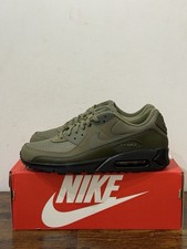 Nike Air Max 90 Trainers Swoosh Medium Olive Size UK 10 HQ3828-200
