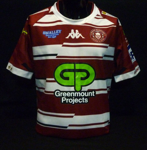 Wigan warriors rugby shirt - wigan,