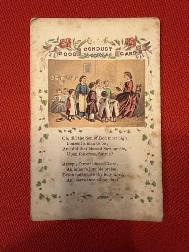Victorian sunday school cards - victorian,