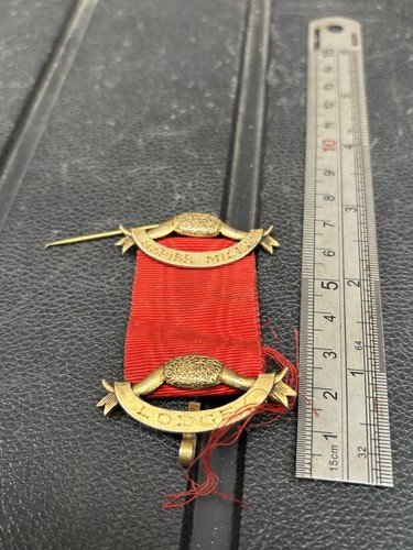 Masonic medal ribbon piece - ribbon,