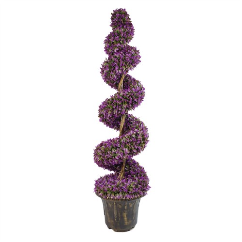 120cm artificial purple - artificial, spiral
