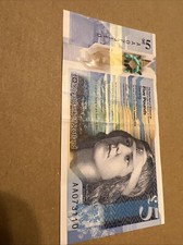 Rare Scottish £5 Note Low